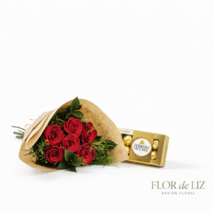 Kit Amor | Rosas e Chocolates